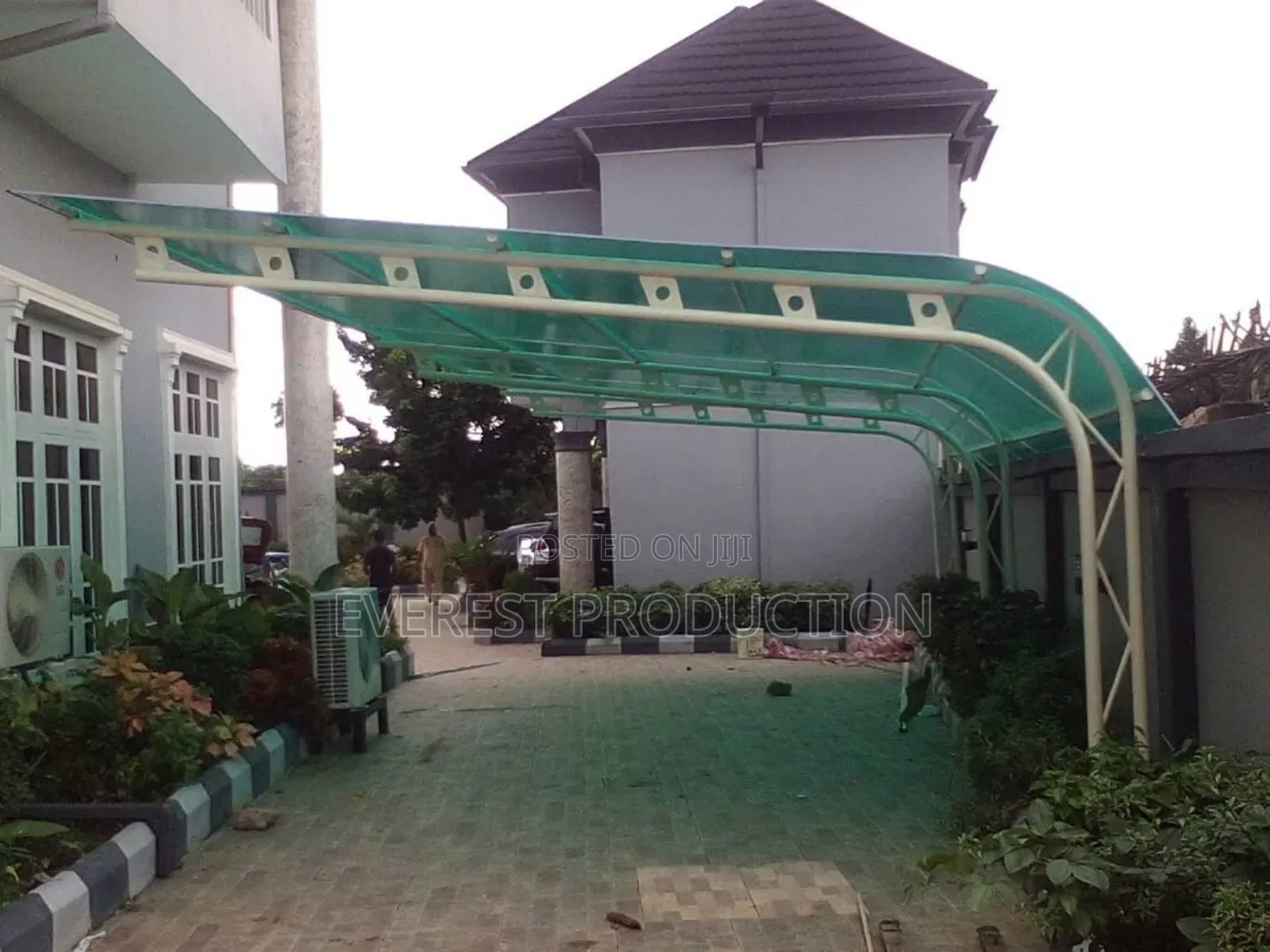 Carport With Polycarbonate Sheet