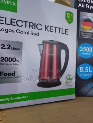 Syinix 2.2l Electric Kettle – Energy Efficient Stylish