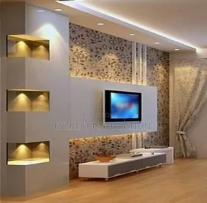 Dry Wall Tv Console