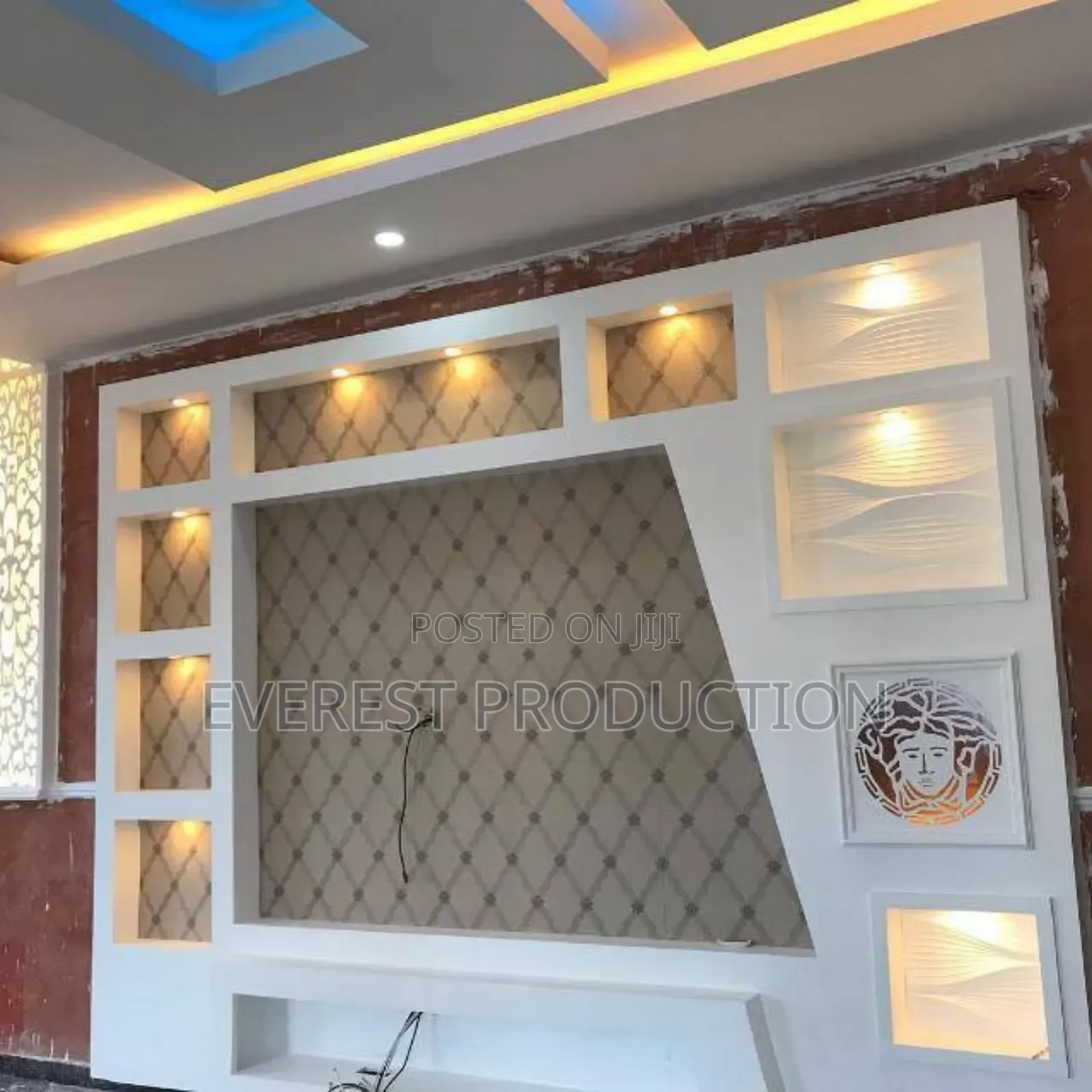 Dry Wall Tv Console