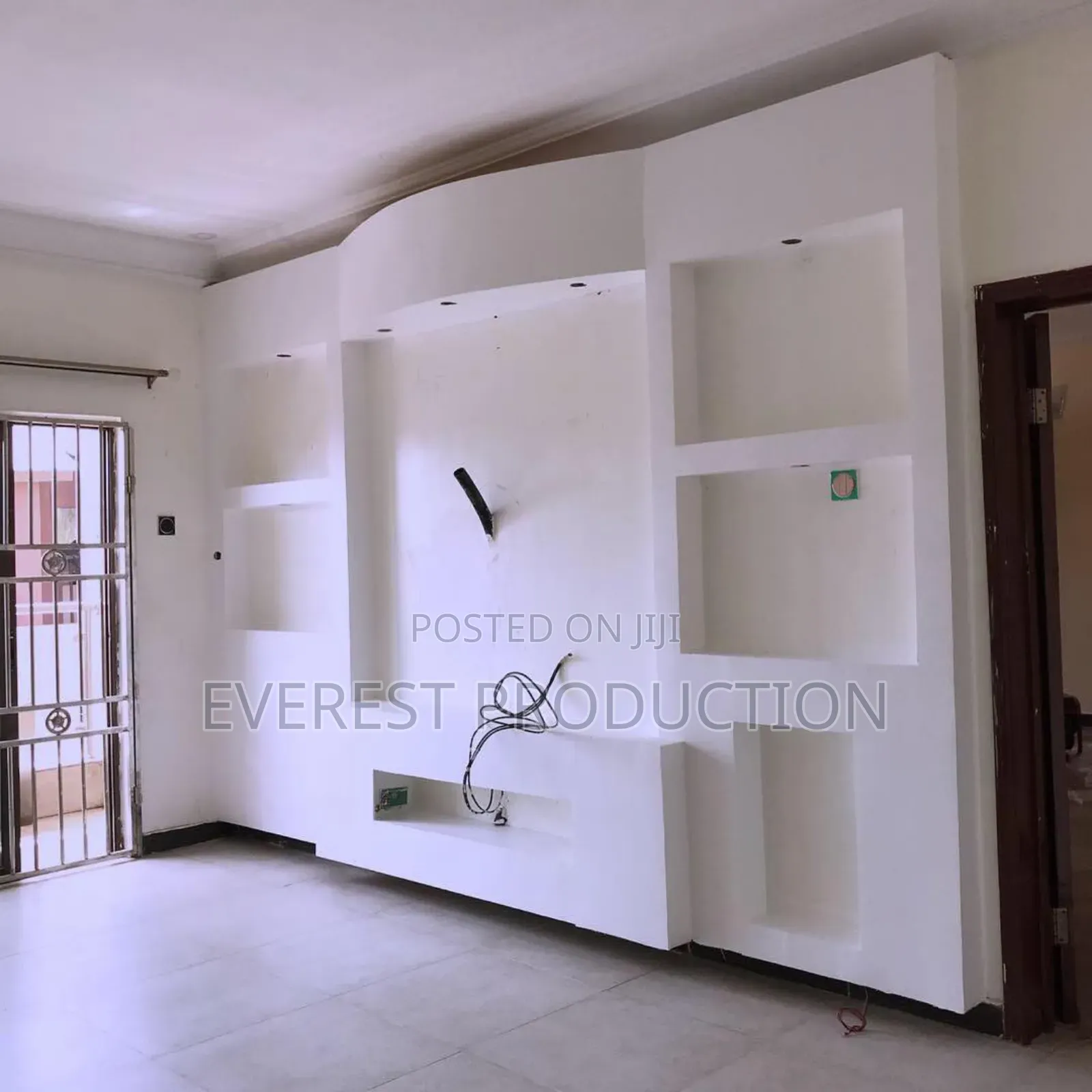 Dry Wall Tv Console