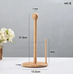Bamboo Tissue Rack