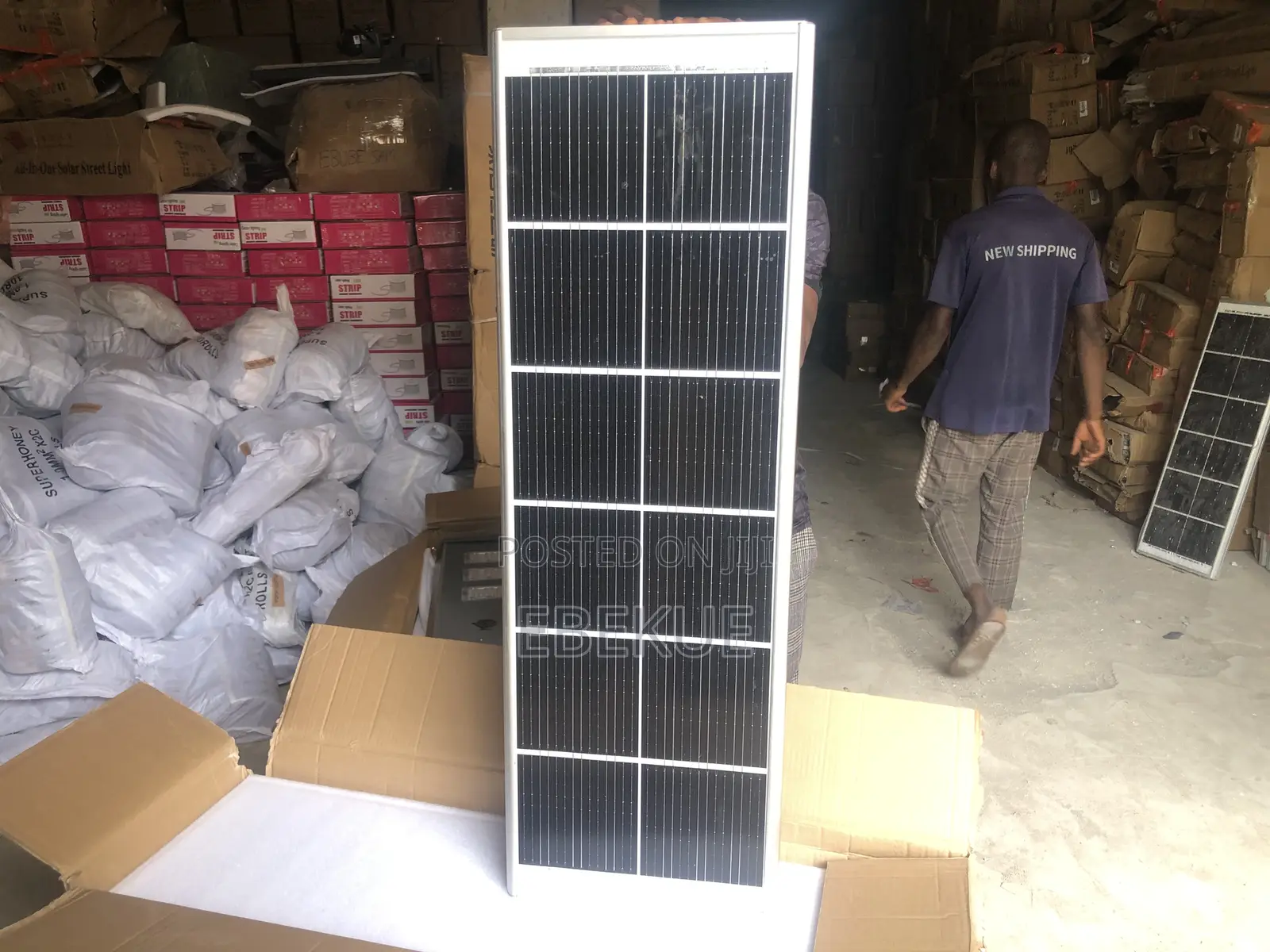 Solar Street Light 4 Eye