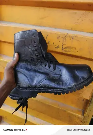 Cow Leather Security Boot 15000