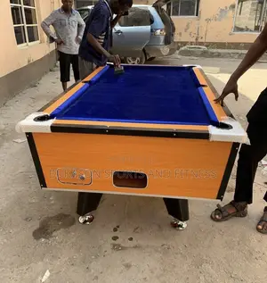 Locally Constructed Coin Snooker  Table With Accessories