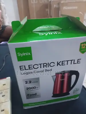 Syinix 2.2l Auto-Off Electric Kettle – Energy Efficient