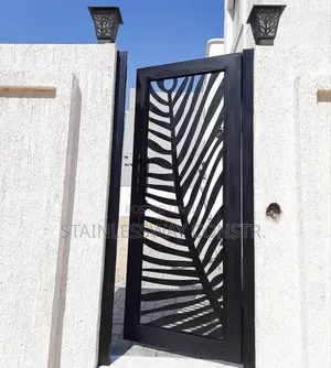Minial Lasercut Door
