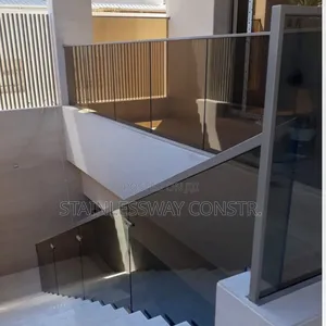 Elegance Safety: Tinted Glass Railings