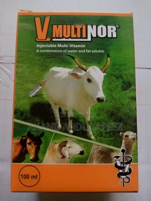 V. Multinor 100ml Injectable Multivitamin for Cows, Goats Sheep