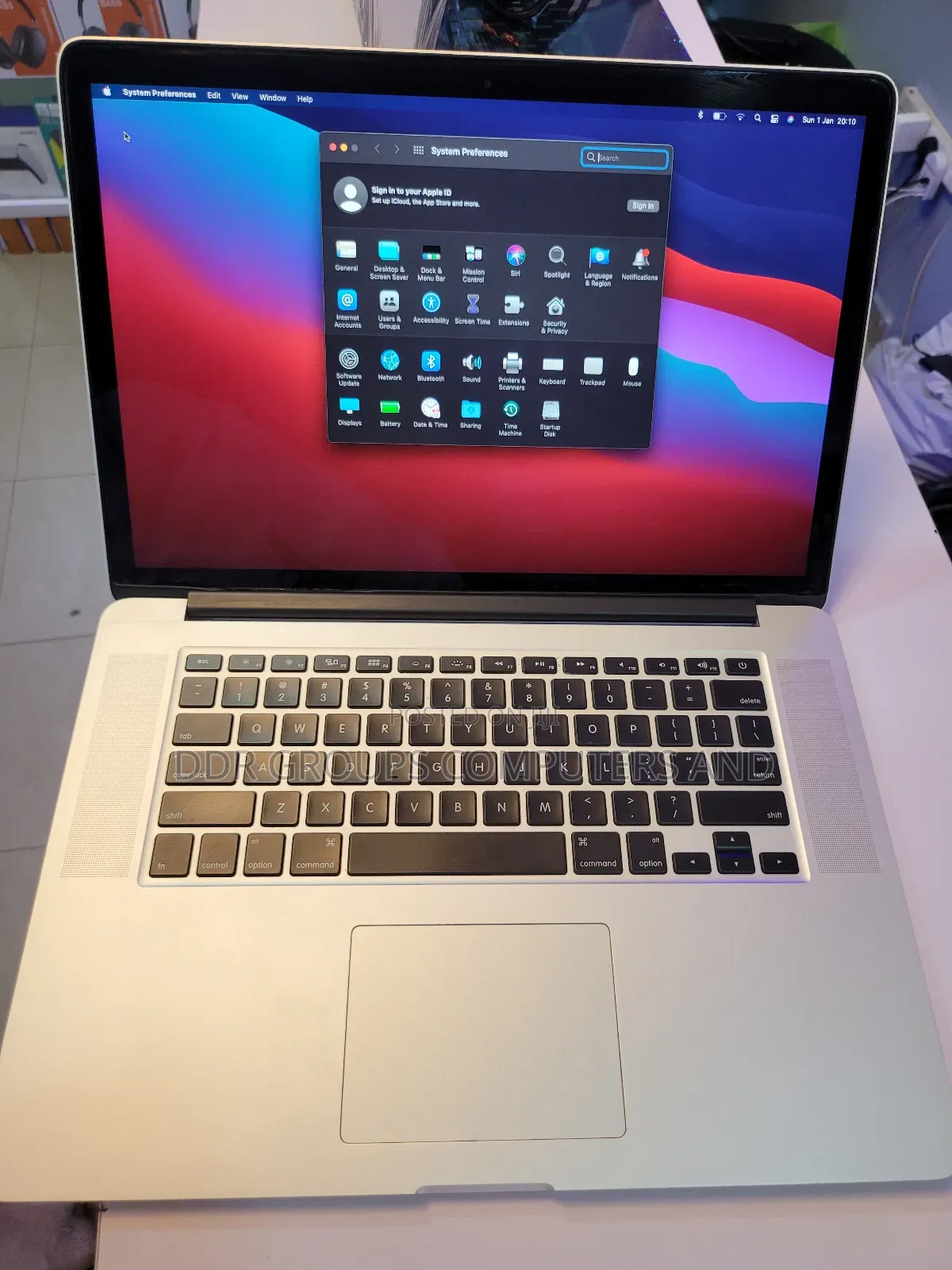 Laptop Apple MacBook Pro 2015 16GB Intel Core i7 HDD+SSD 128GB