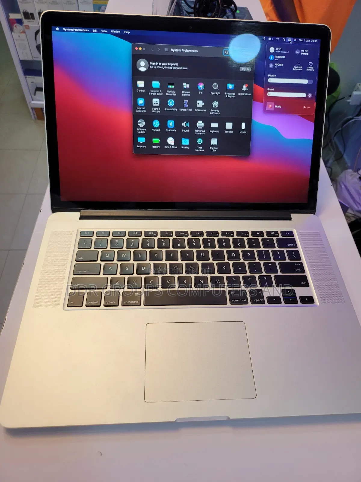 Laptop Apple MacBook Pro 2015 16GB Intel Core i7 HDD+SSD 128GB