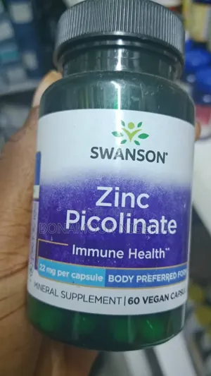 Swanson Zinc Picolinate 22mg X60 Veg Caps
