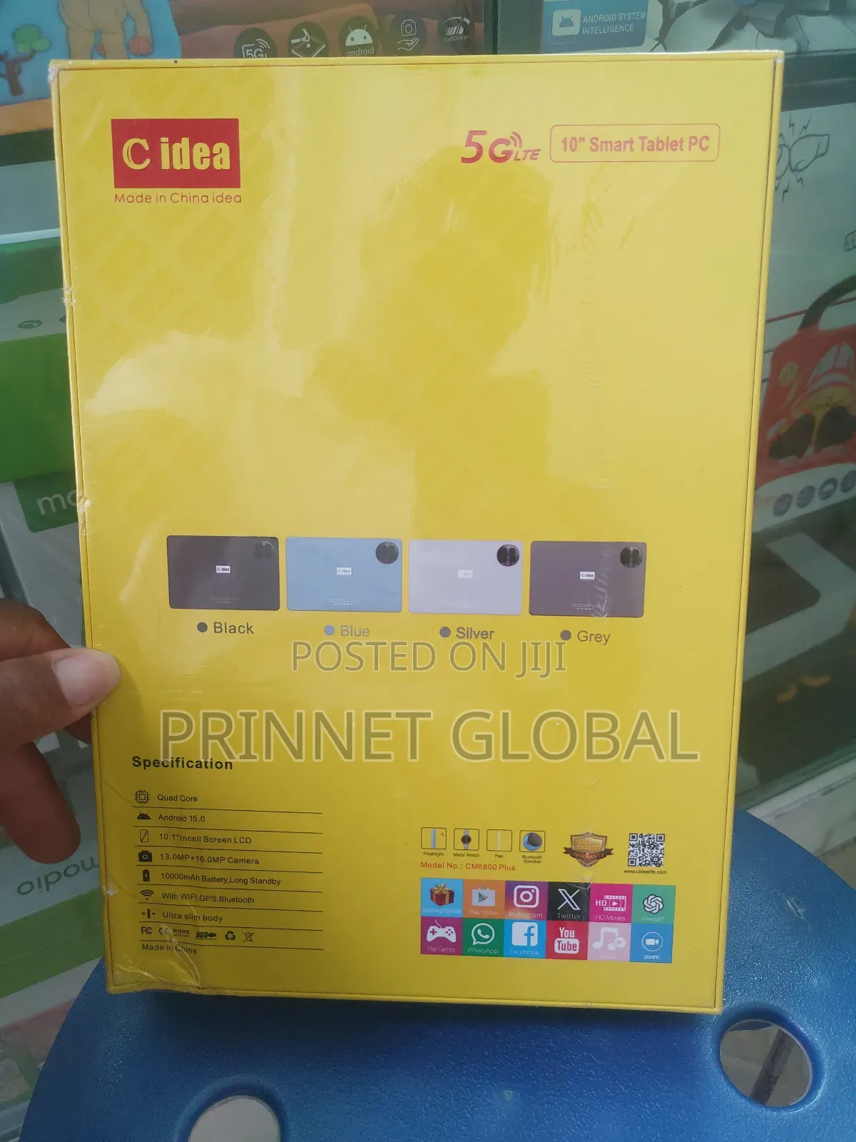 New C idea CM8800 Plus 1 TB Silver