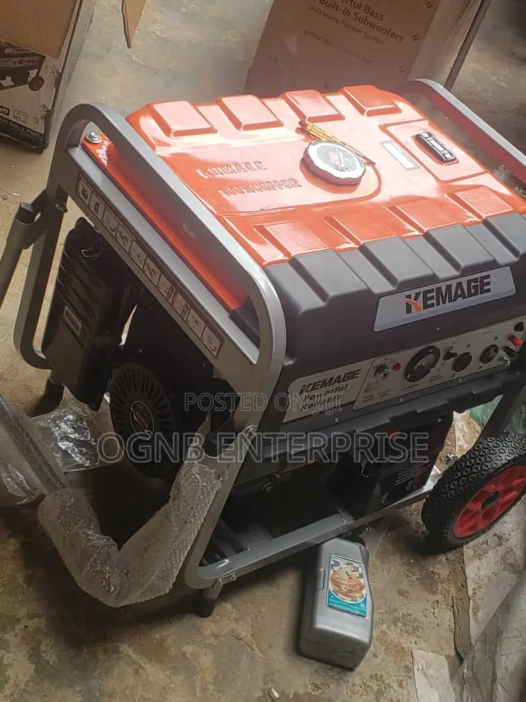 Kemage 6.5kva Generator 100% Copper With Keystart and Remote
