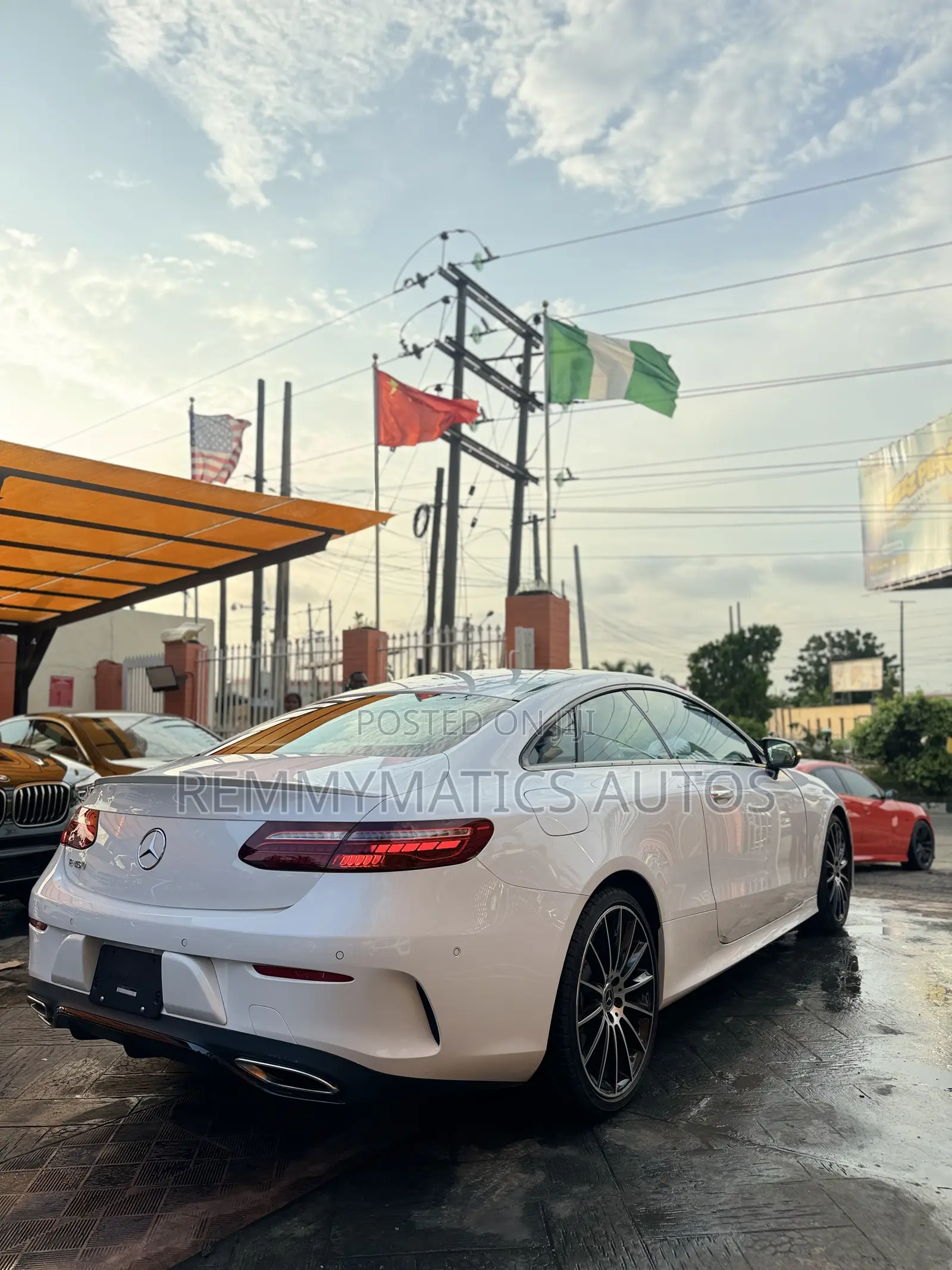 Mercedes-Benz E450 2023 White