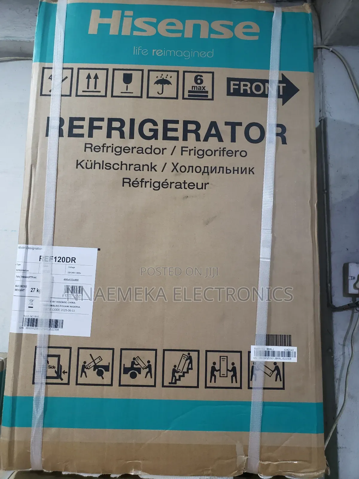 Hisense Ref 120dr 87l