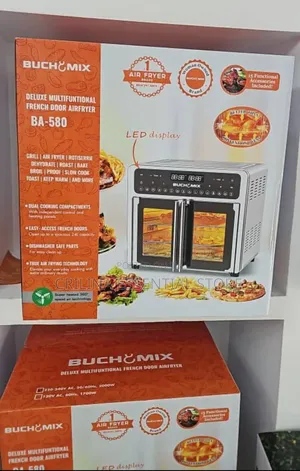 Buchymix 24l Double Compartment French Door Air Fryer Oven