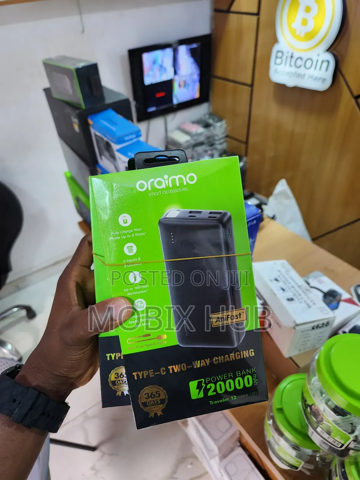 Oriamo Powerbank 20,000 Mah