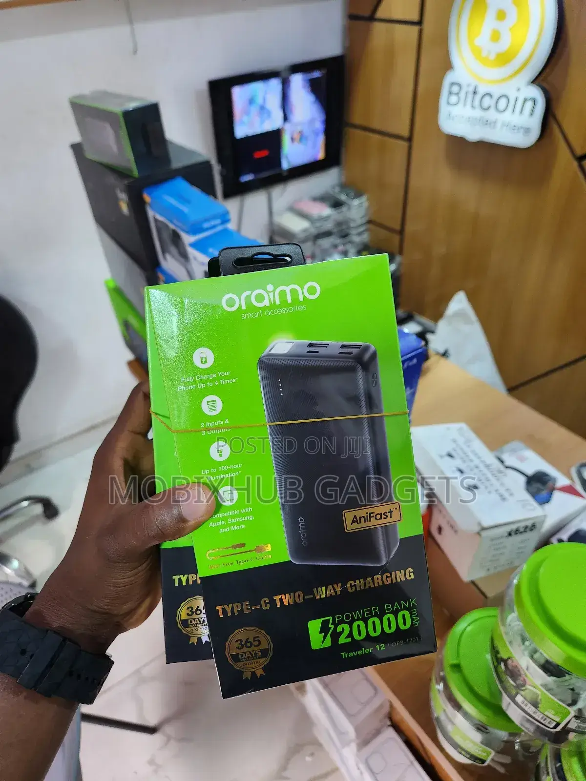 Oriamo Powerbank 20,000 Mah