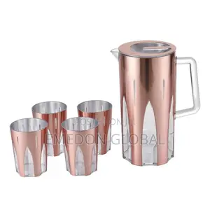 Quality Acrylic Water Jug With 4 Cups