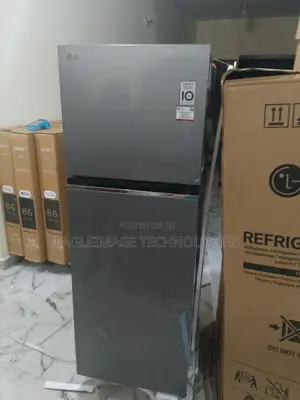 Brand New Lg Ref242pqgb 263l Black Top Freezer - Eco Mode