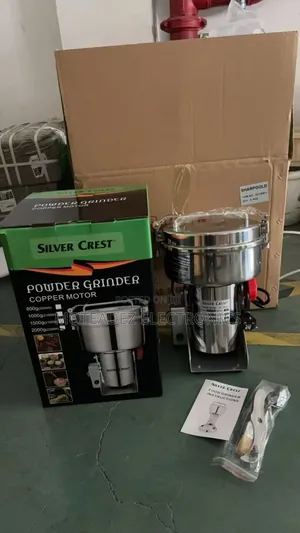 Silver Crest 3000g  Copper Coil Electric Coffee, Grain Power Grinder