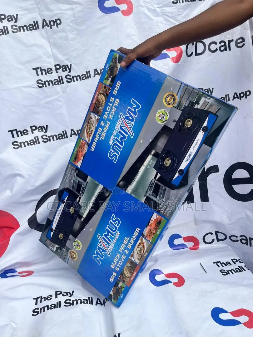 Pay Small Small Maximus Double Burner Stove On Cdcare.App