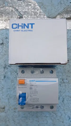 100a Elcb 4pole Chint Breaker