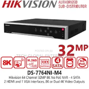 Hikvision Ds-7764ni-M4 64channel NVR
