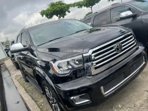Toyota Sequoia Limited FFV 4dr SUV 4WD (5.7L 8cyl 6A) 2017 Black