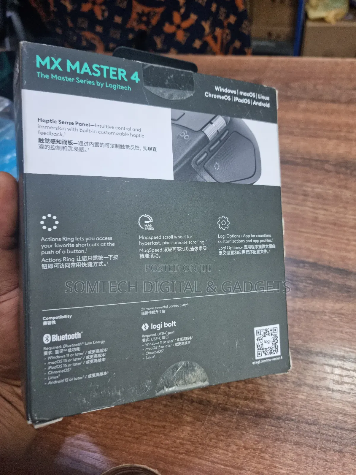 Logitech Mx Master 4 Mouse