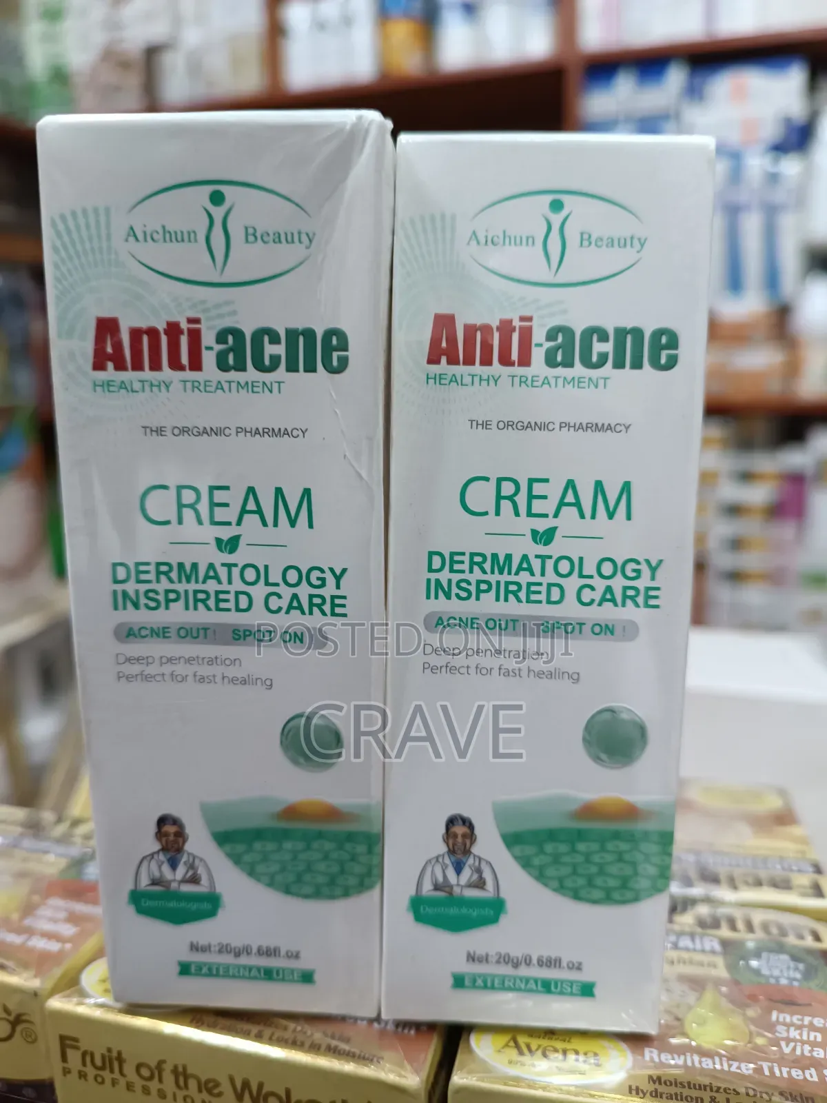Aichun Beauty Anti- Acne Cream Reduces Acne Scars| 20g
