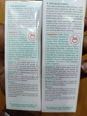 Aichun Beauty Anti- Acne Cream Reduces Acne Scars| 20g