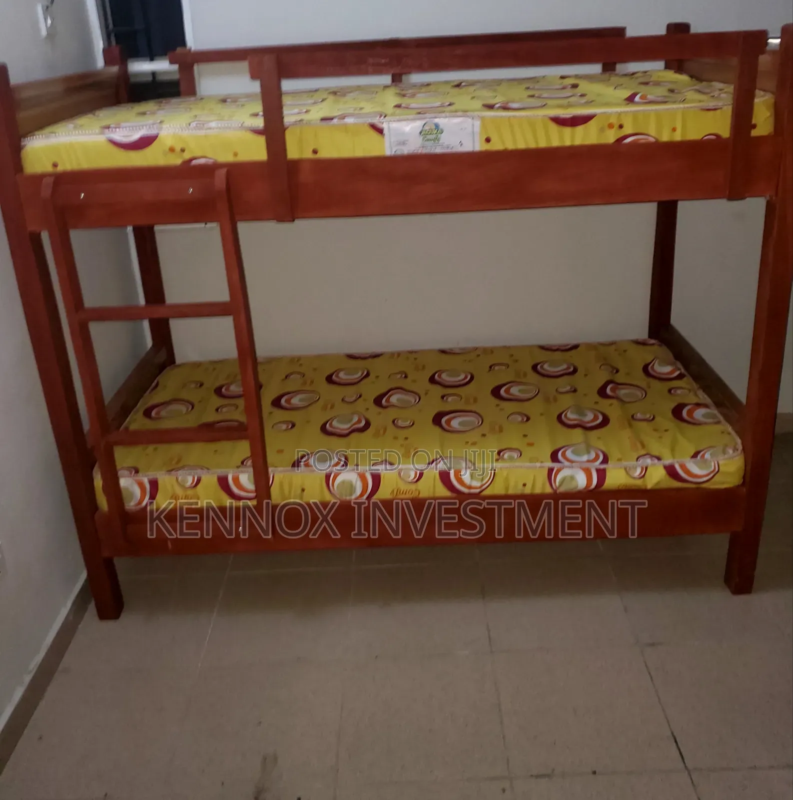 Quality 3ft by 6ft Local Wooden Bunk Bed