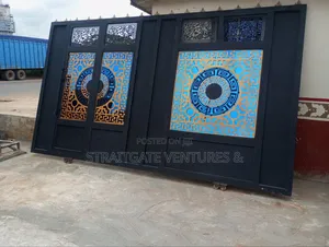 Glazing Laser Rolling Gate