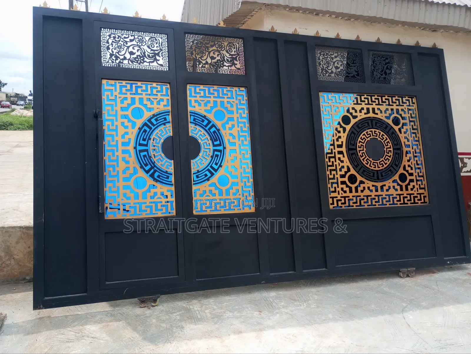 Glazing Laser Rolling Gate