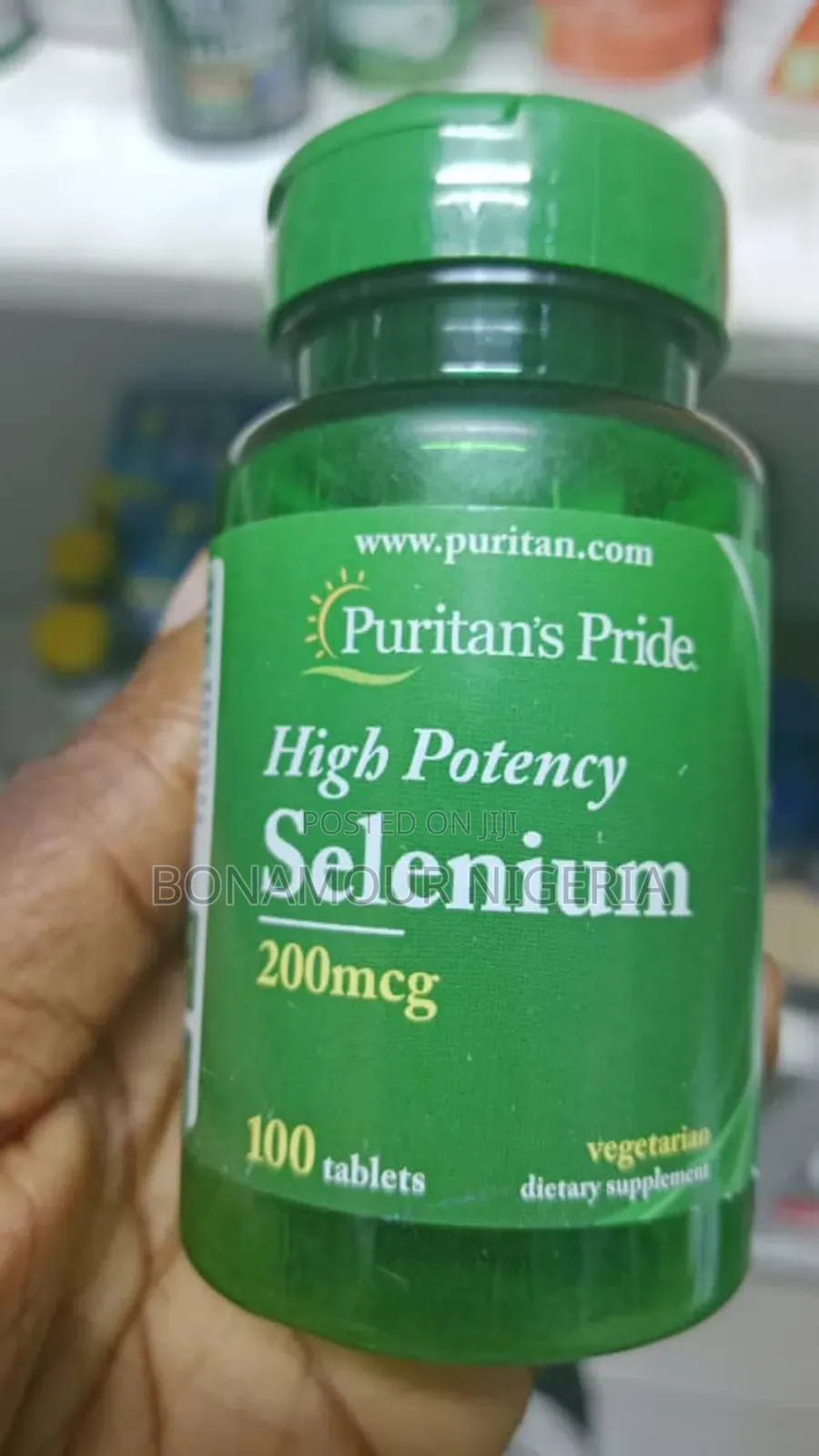 Puritan's Pride Selenium 200mcg X100 Tabs