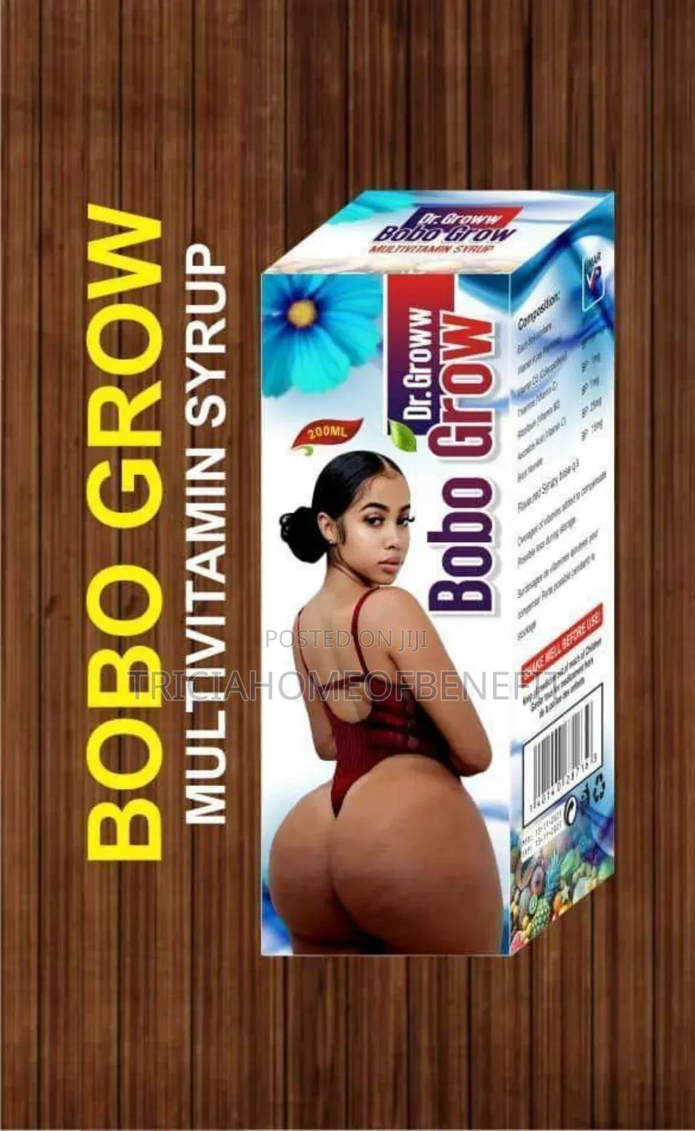 Dr Bobo Groww Butt Syrup