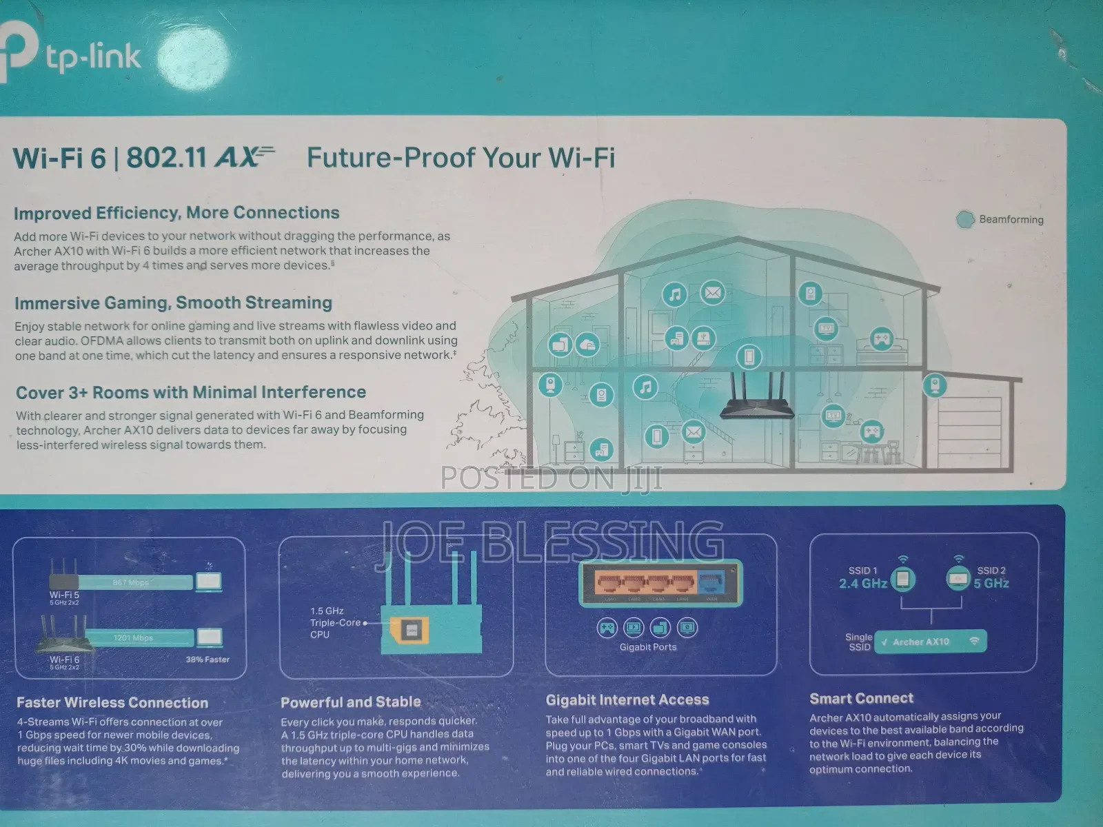 Tp_link 1500 Next_ Gen Wi_fi 6 Router