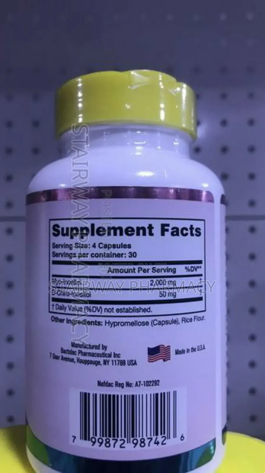 Myo Inositol And D Chiro Inositol Tab