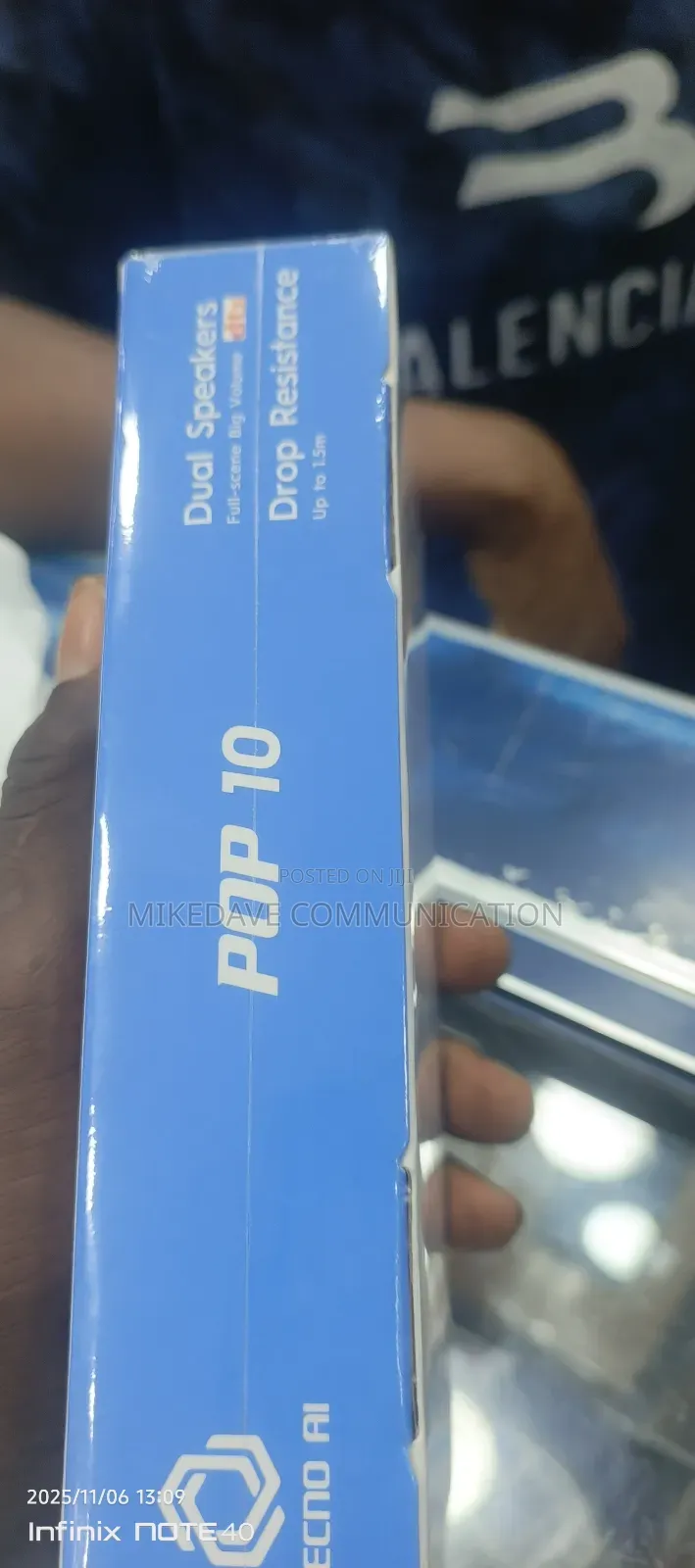 New Tecno Pop 10 64 GB Black