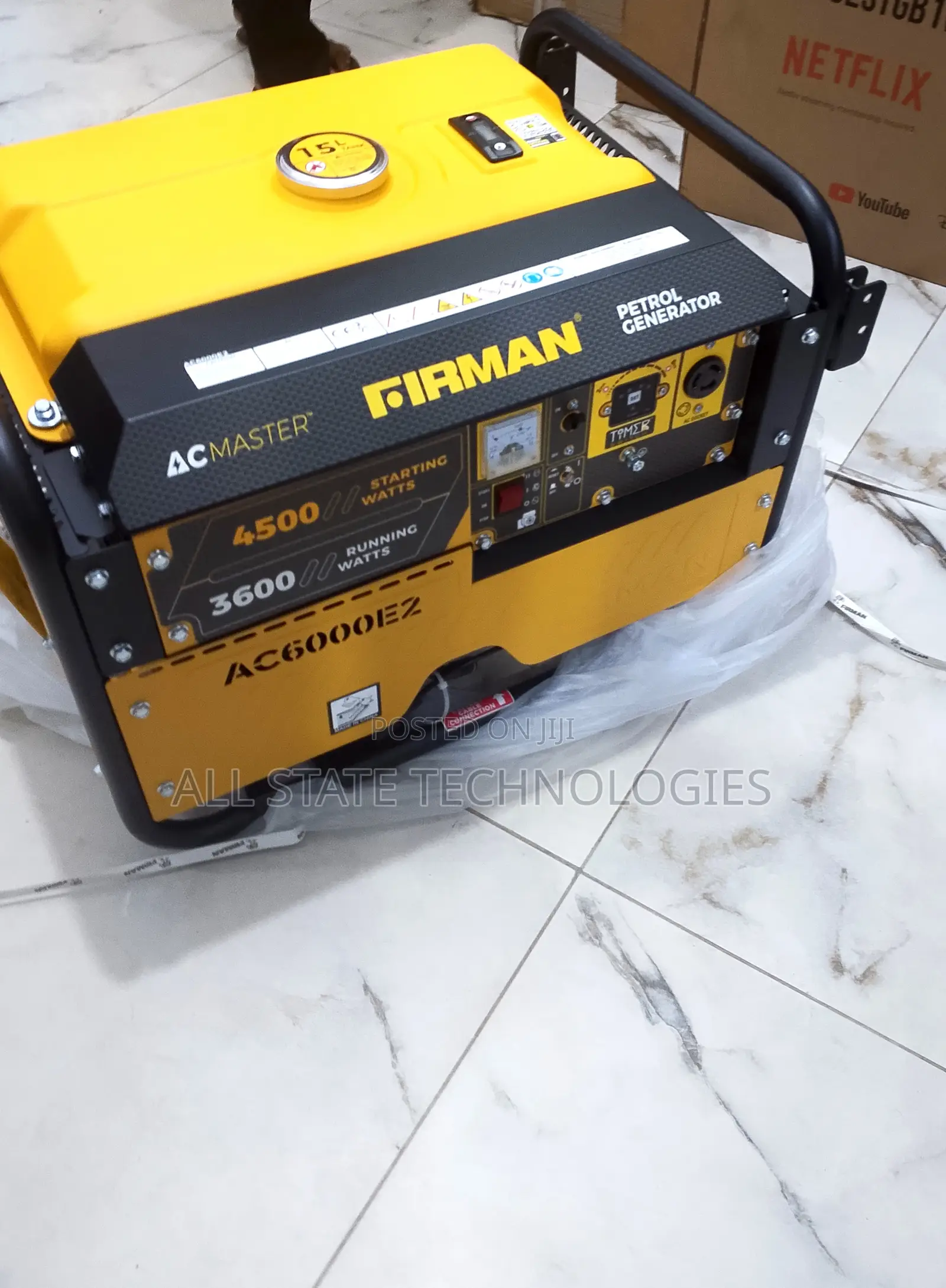 Firman 3.5kva Key Start Generator – Low Fuel Consumption