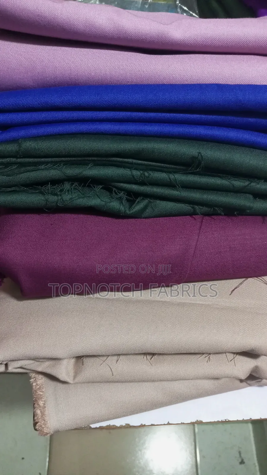 Cashmere and Senate Fabrics
