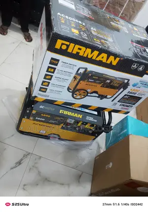 Firman 3.5kva Auto Start Generator – Quiet Efficient