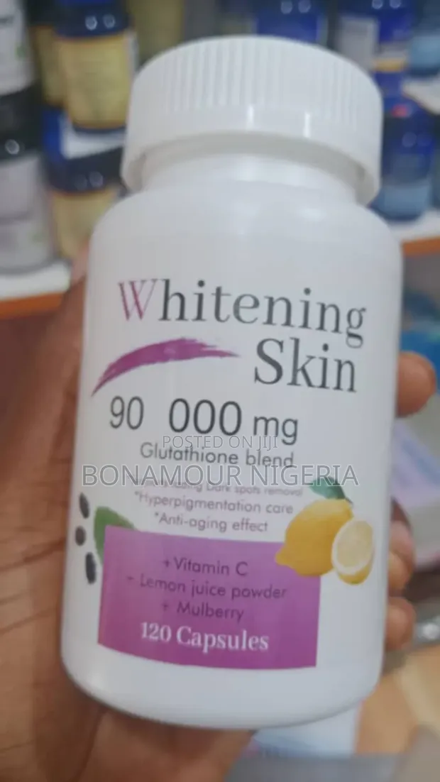 Whitening Skin Glutathione 90000mg X120 Caps for sale - Bonamour Nigeria   Price:  20,000 on Jiji.ng [Ipaja]