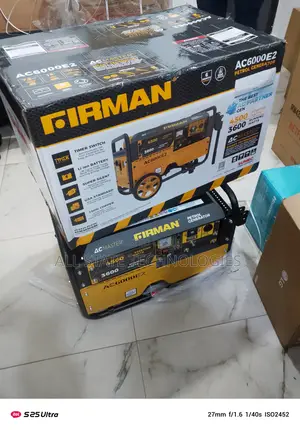 Firman Ac6000e2 3.5kva – Automatic Start + Remote Option