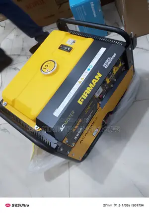 New Firman 3.5kva Generator – Key Start + Plug