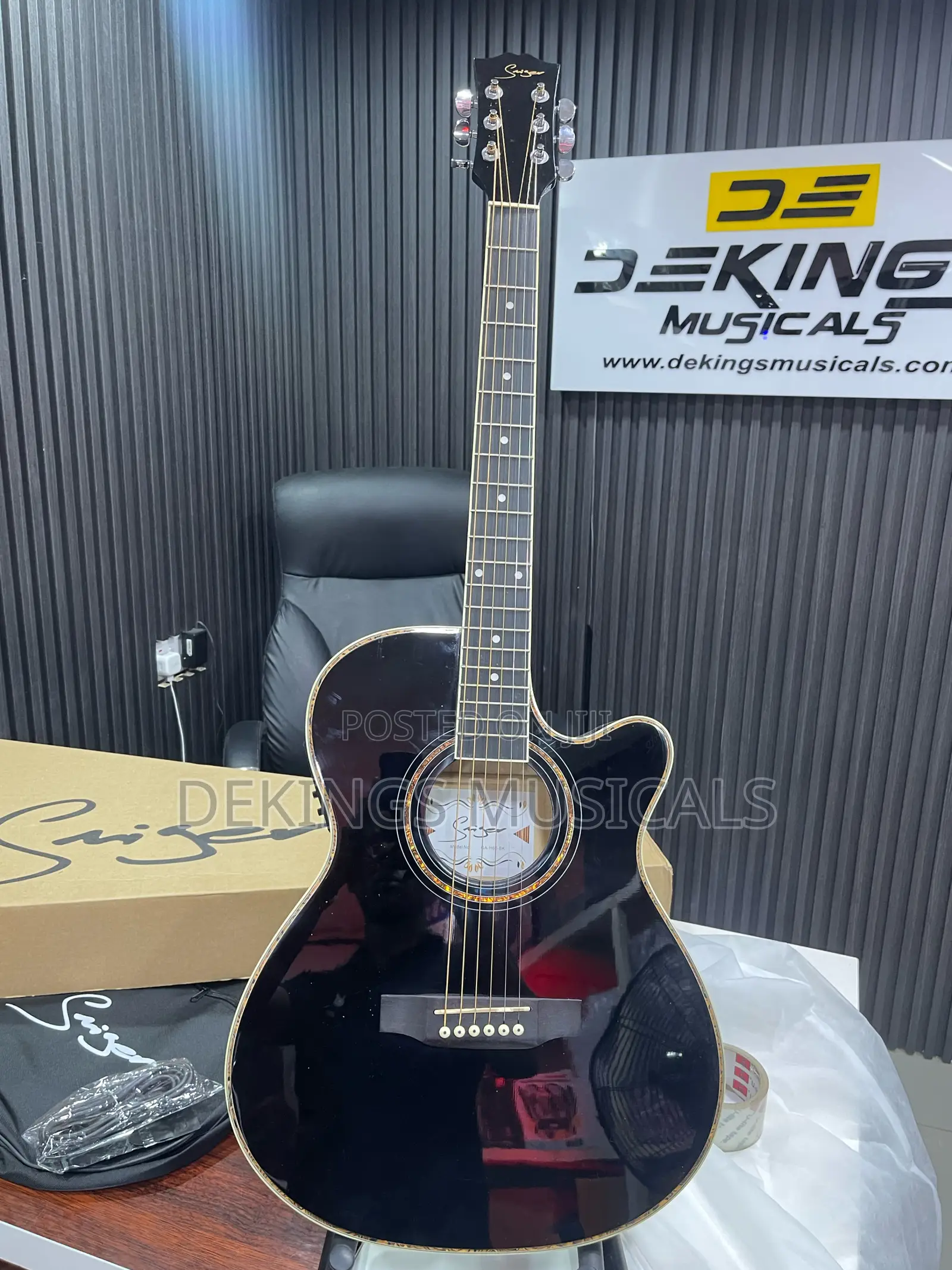 Smiger Guitar Ga H60 Electro Acoustic Guitar