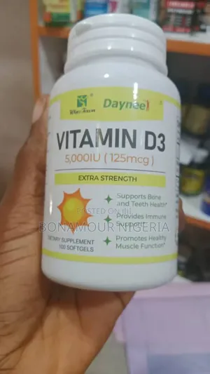 Winstown Vitamin D3 125mcg X100 Softgels