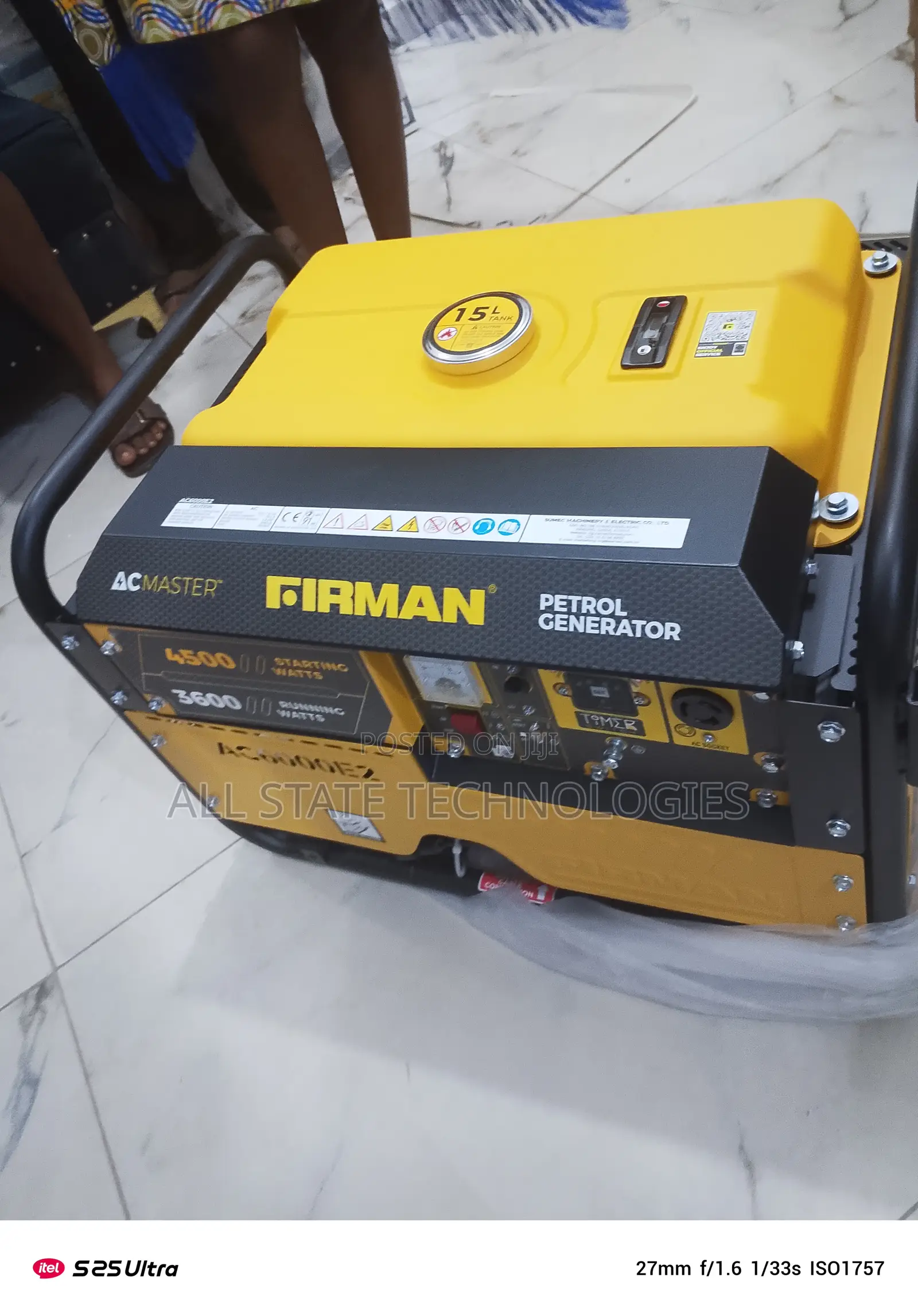 Firman 3.5kva Automatic Generator – Low Noise Engine